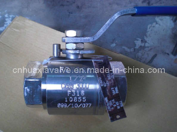 2PC Forged High Pressure Ball Valve (2500LB)