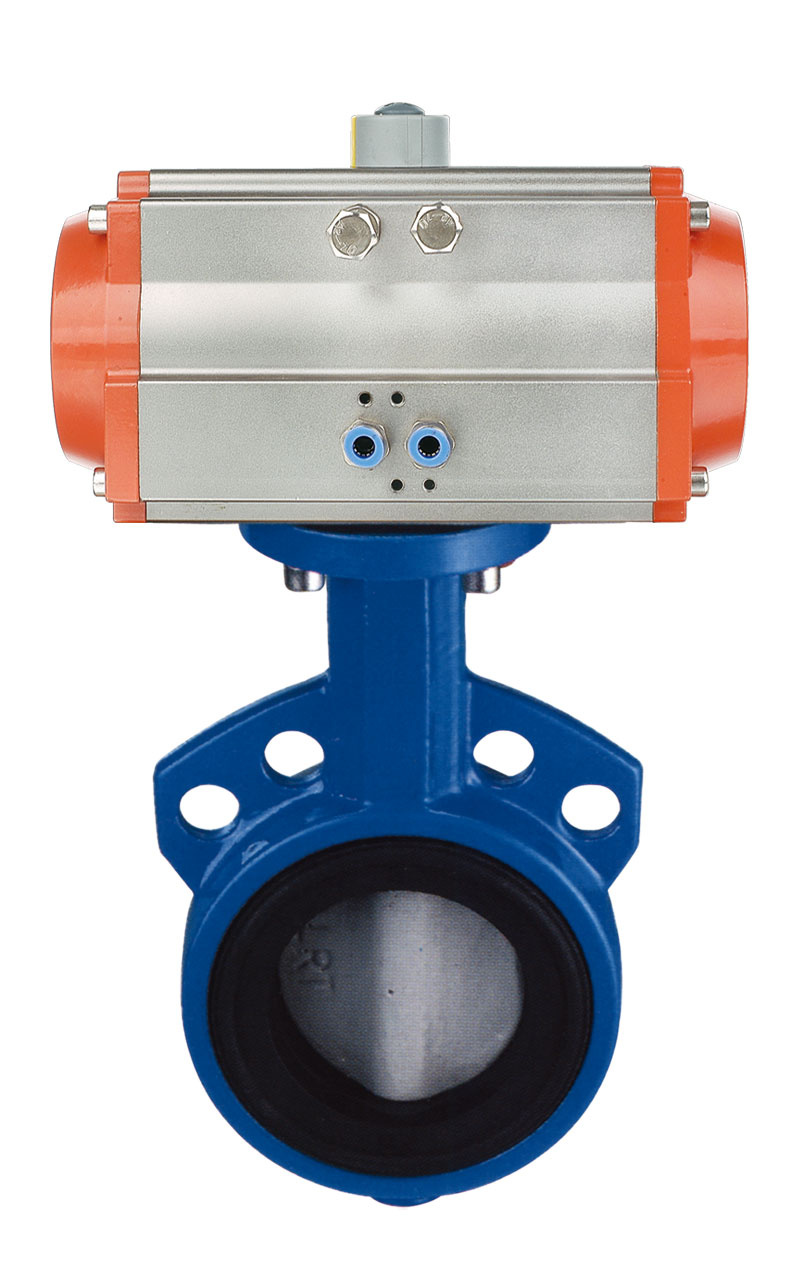 Pneumatic Wafer Butterfly Valve