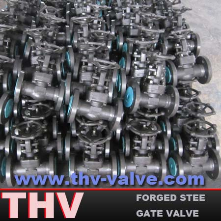 Electric Welded Flanged Type Forged Steel Gate Valve