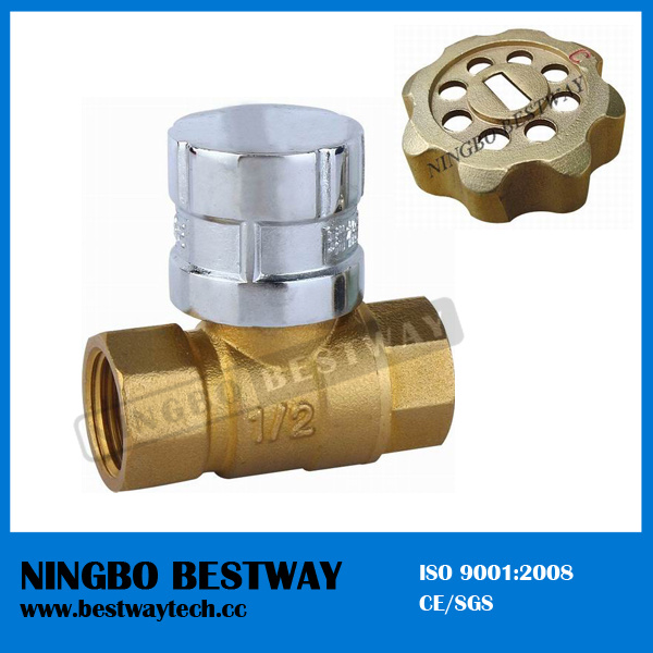 Brass Magnetic Lockable Ball Valve