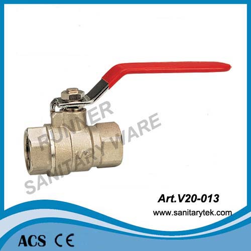 Female Thread ISO228 Brass Ball Valve (V20-013)