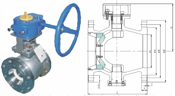 Hard-Sealing Eccentric Ceramic Half Ball Valve (BCBS-Q640TC-10/16C/P/R)