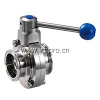 Clamped Butterfly Valve