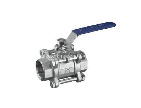 3 Piece Body Thread Ends Ball Valve