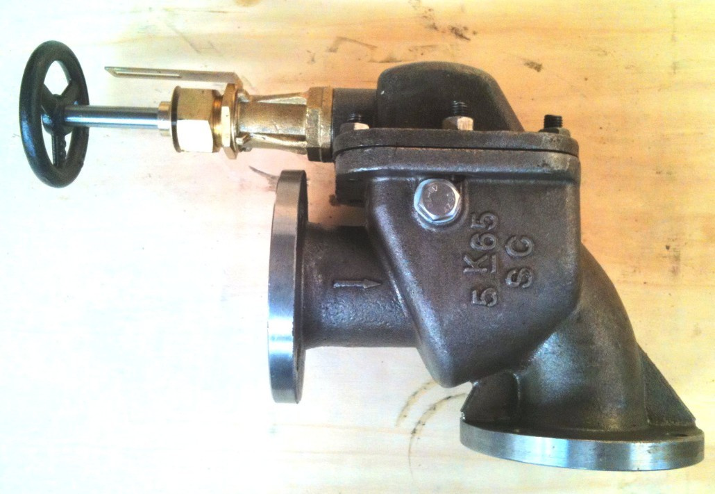 Cast Steel Down Storm Valves for Marine (JISF3060-5K)