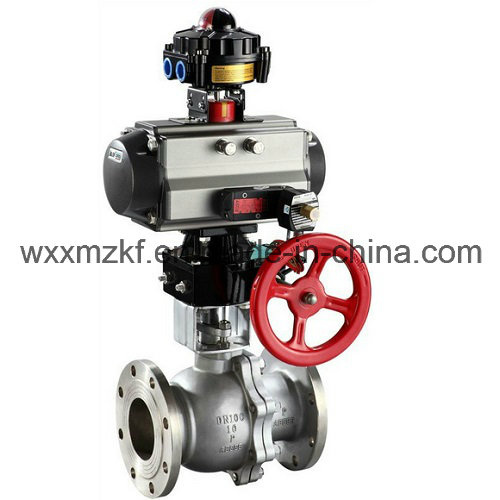 Pneumatic Stainless Steel Flange Ball Valve