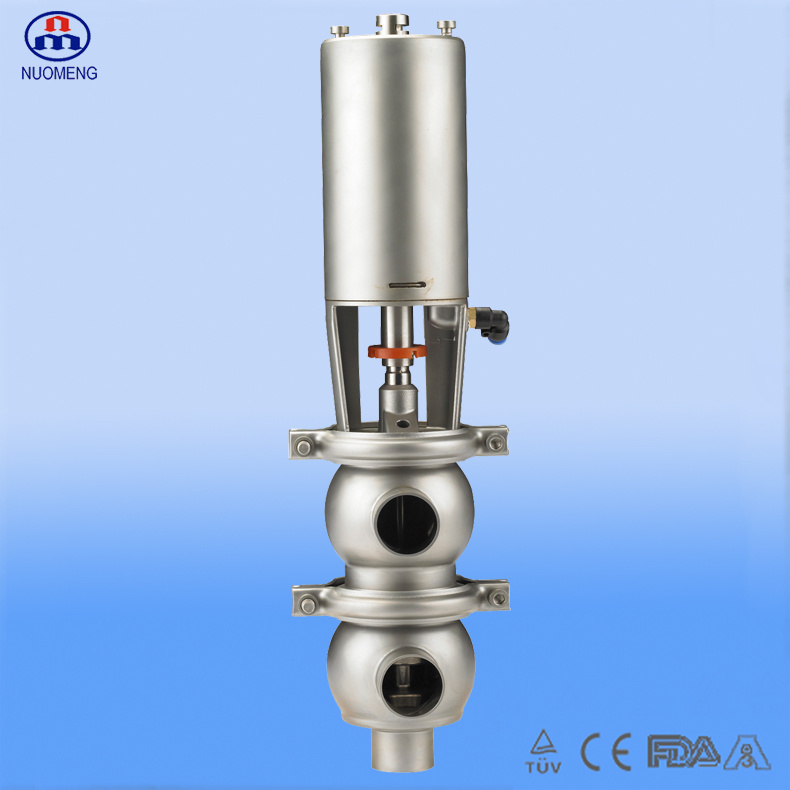 Sanitary Stainless Steel Pneumatic Welded Reversing Valve (3A-No. RJ0003)