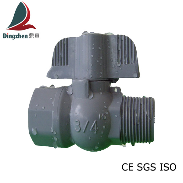 Farm Irrigation Double Male Thread Ball Valve