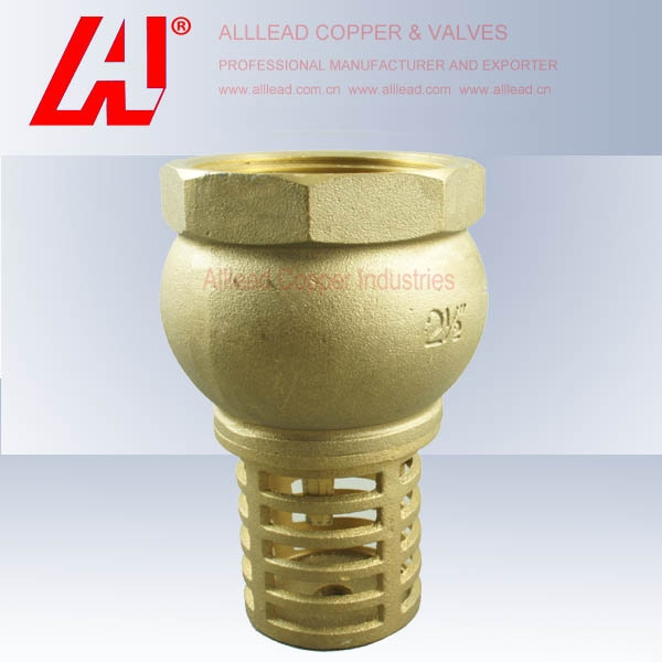 Brass Foot Valve