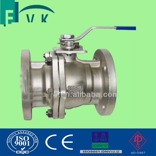 API Class150 Flange Type Carbon Steel Ball Valve