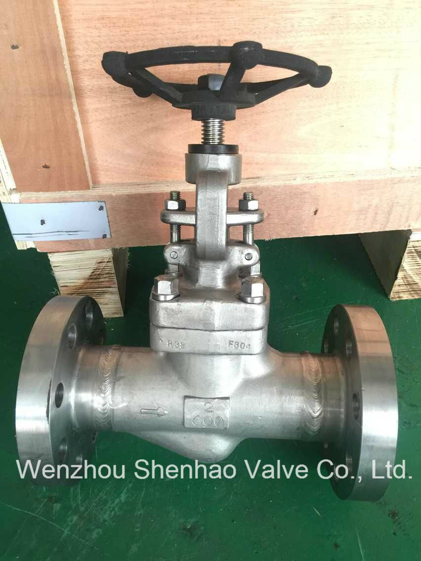 Socket Welded or Butt Welded Foregd Steel Globe Valve