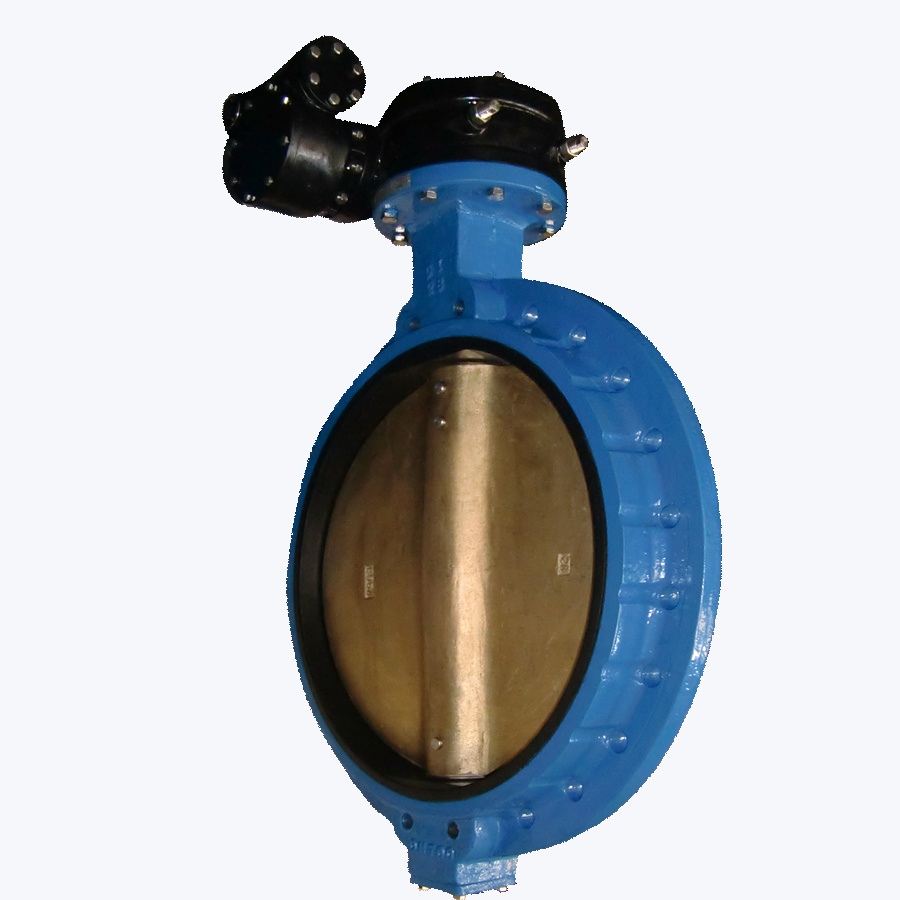 Brass Disc Single Flange Butterfly Valve