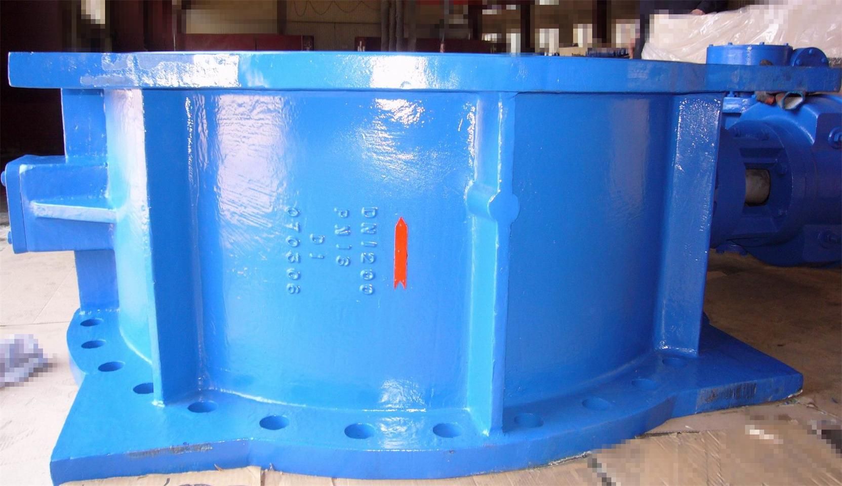 Double Flanged Double Eccentric Butterfly Valve