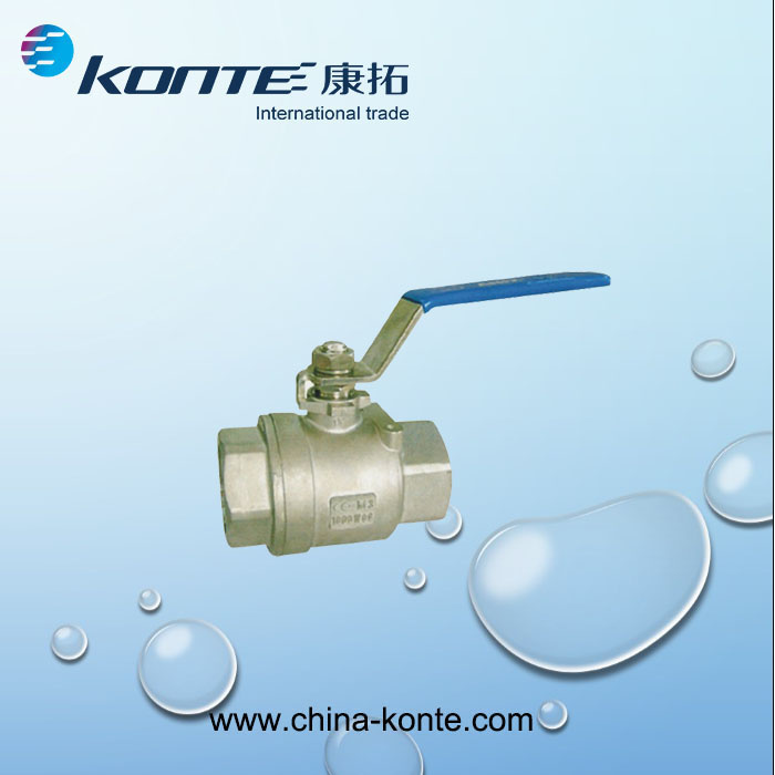 2PC Thread 1000wog Stainless Steel Ball Valve