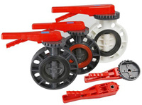ANSI Standard Plastic PVC Butterfly Valve  2