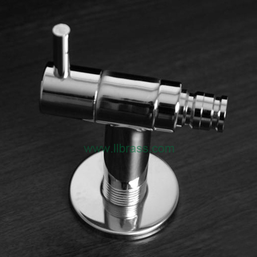 Sanitary Angle Valve with Ceramic Core