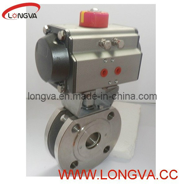 Stainless Steel Pneumatic Flange Ball Valve