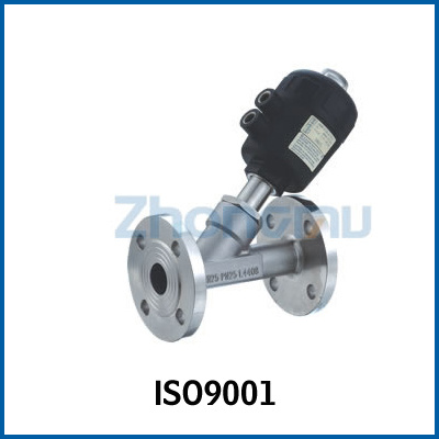 Flange Pneumatic Angle Valve