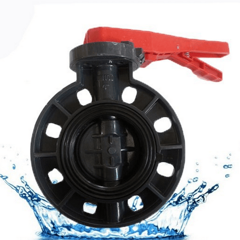 PVC Manual Wafer Type Butterfly Valve