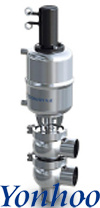 Pneumatic Divert Seat Valve (Round Body)