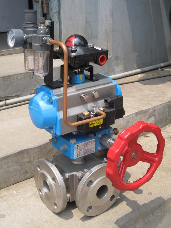 Three Way Ball Valve