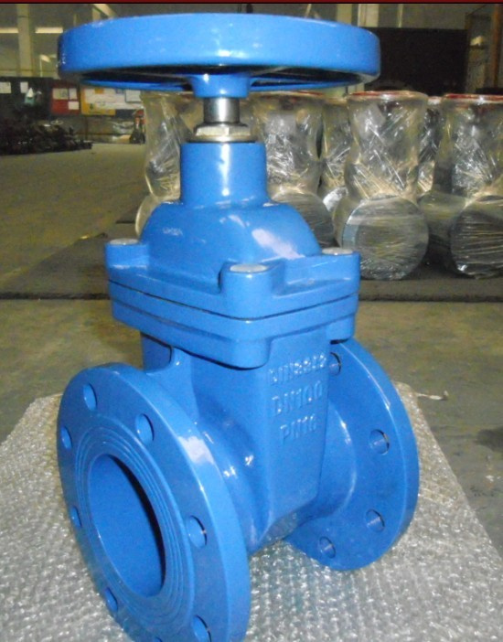 DIN 3352 Resilient Seat Non-Rising Stem Gate Valve (Z45X-16Q)