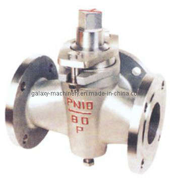 3 Way Stainless Steel Plug Valve