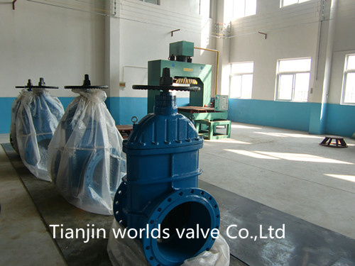 DIN3352 F4 F5 BS5163 Sluice Gate Valve for Water (Z45X-10/16)