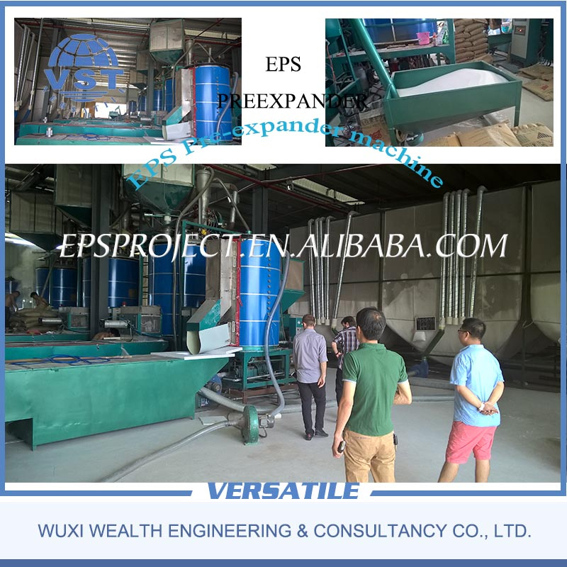 EPS Automatic Batch Pre-Expander for EPS Machine