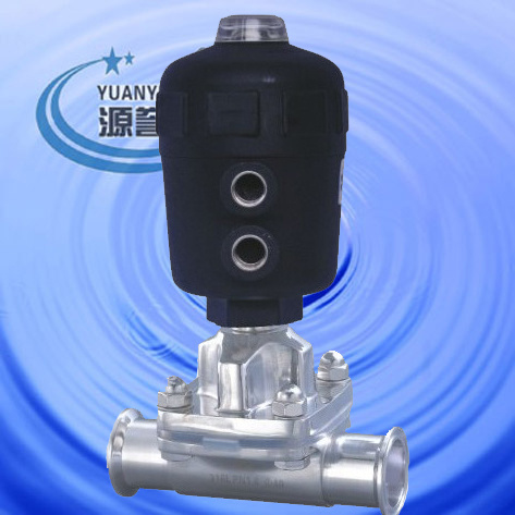 Through Way Pneumatic Diaphragm Valve
