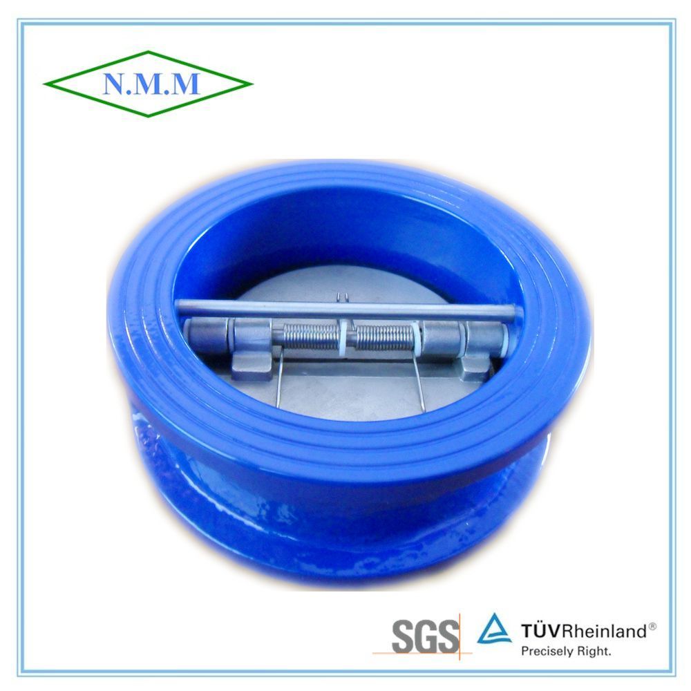 Cast Iron Wafer Type Double Disc Swing Check Valve