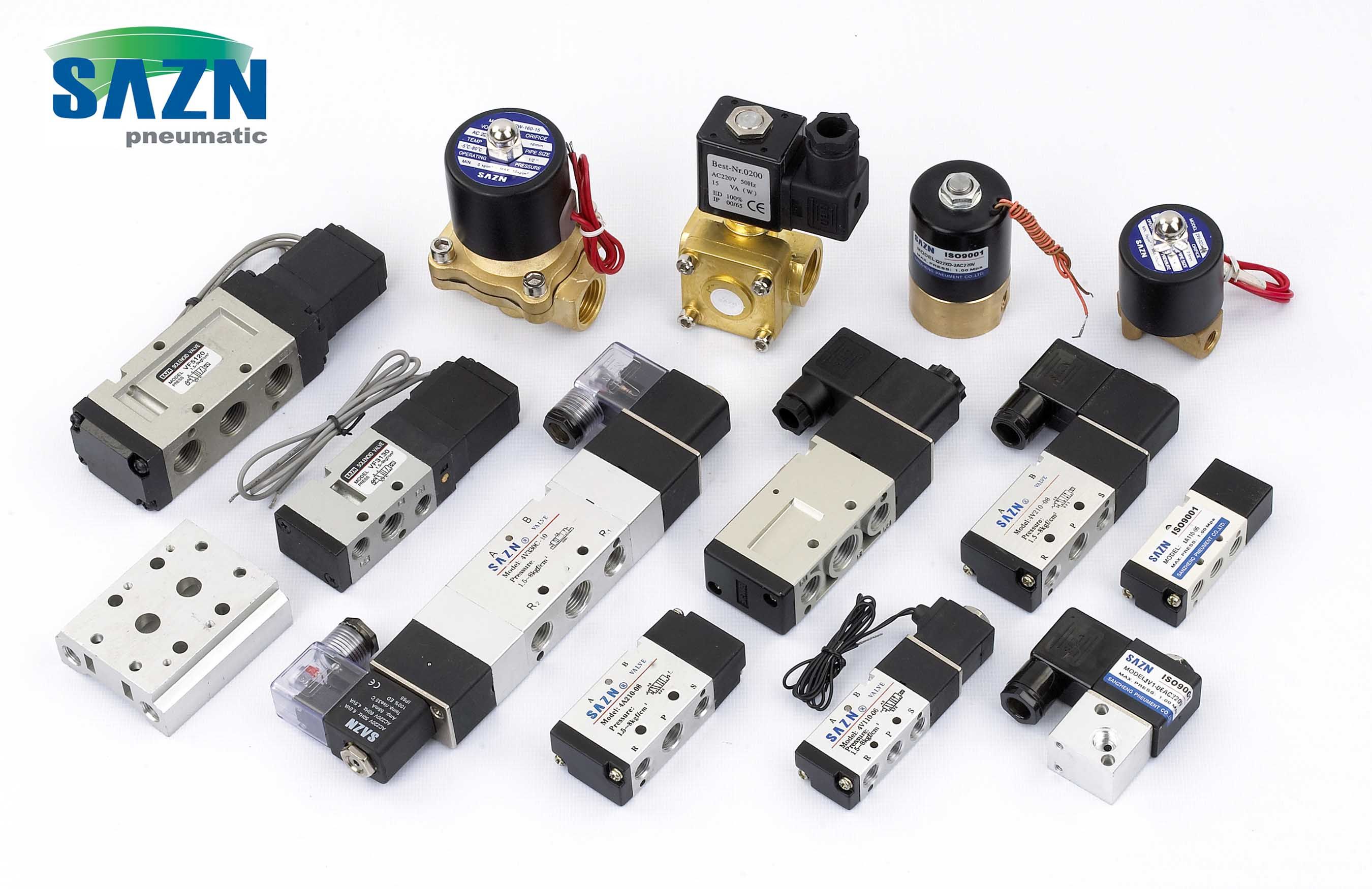 Solenoid Valves (4V, 3V, 2V, 2W, MVSD, VF)