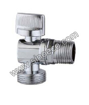 Brass Chrome Reduced Male Threaded Angle Valve