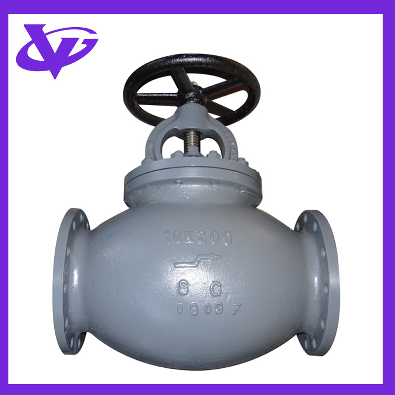 Marine Cast Steel Globe Valve (JIS F7319 10K200)