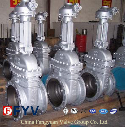 API Electric Cast Steel Flexible Wedge Gate Valve