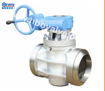 Gear Operated Welded Plug Valve (X247-20 in)