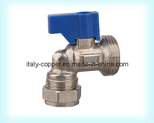 Plated Brass Washing Machine Elbow Valve (AV6005)