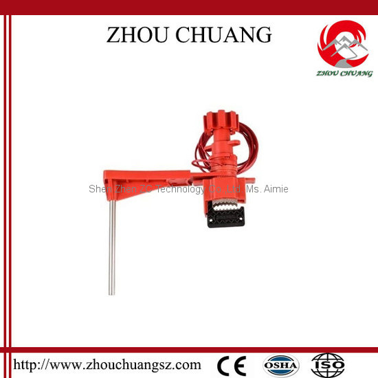 Single Arm Universial Valve Lockout with Cable (ZC-F35)