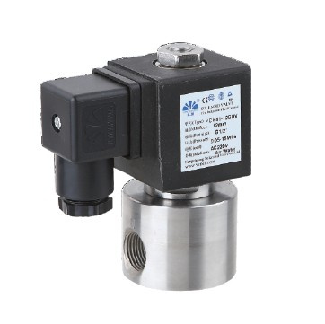 High Pressure Normally Closed Solenoid Valve with Parker Seals for Hot Water and Compresses Air
