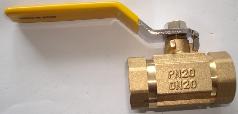 Forged Brass Ball Valve with Iron Handle (YED-A2012)