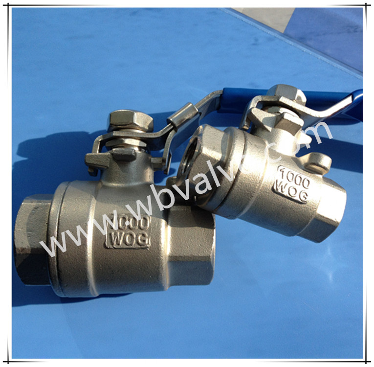 Stainless Steel 2PC Floating Ball Valve