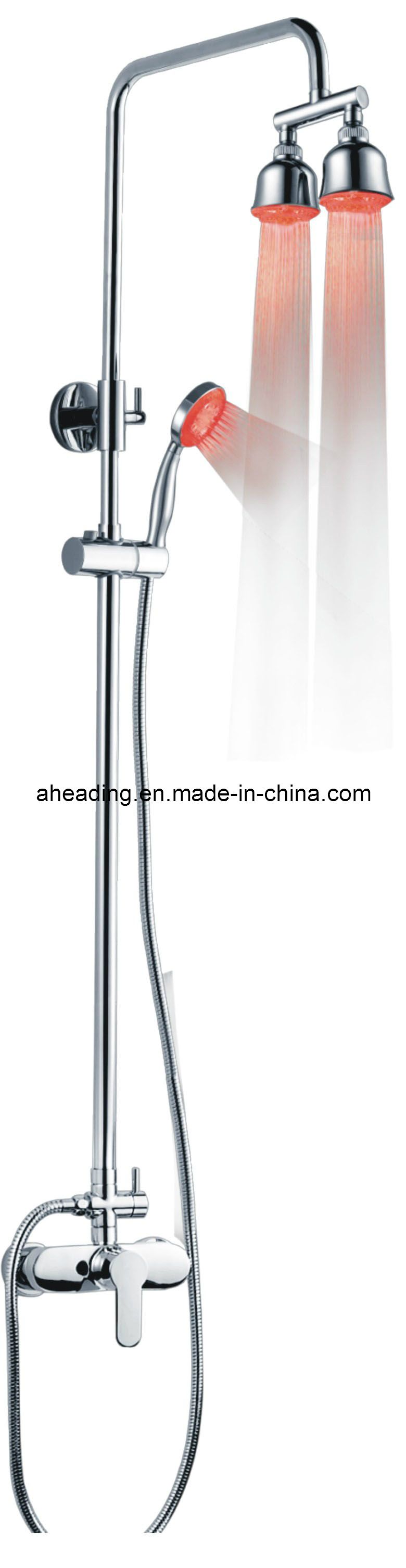 Single-Handle LED Shower Panel