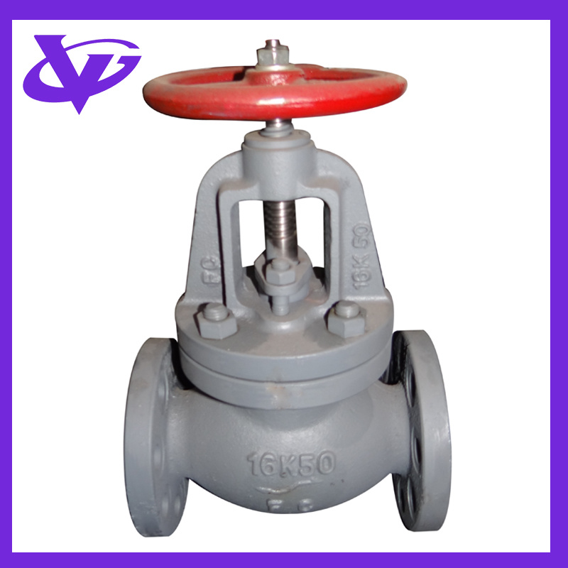Cast Iron Screw Down Check Globe Valve (JIS F7377 16K50)
