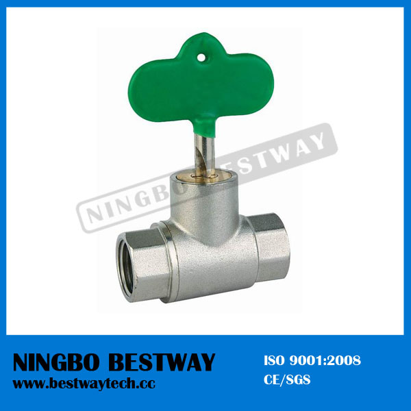 Brass Locking Ball Valve with Key (BW-L08)