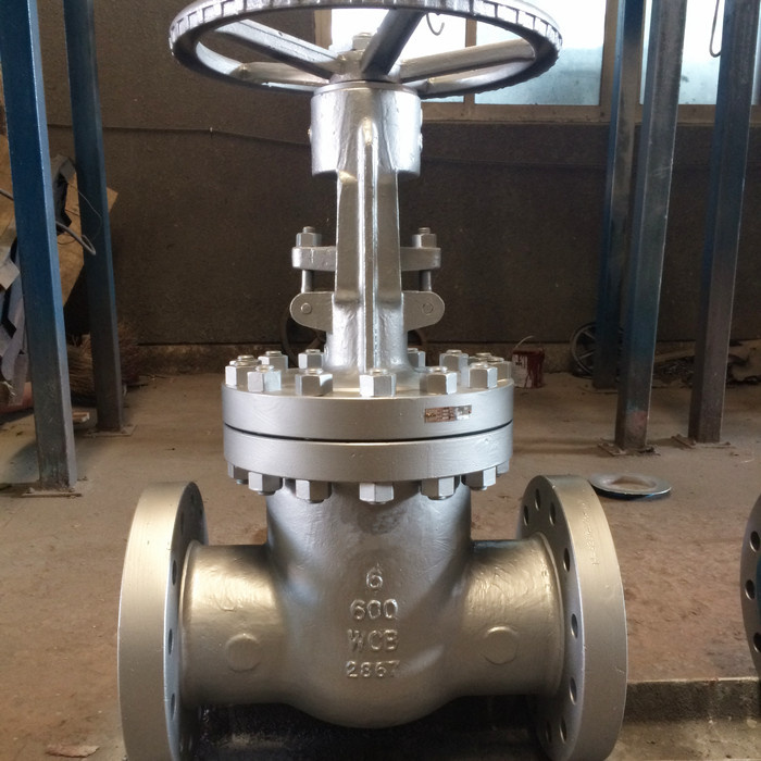 API High Pressure Cast Steel Wcb Stem Rising Glange Gate Valve Cl600, 6inch
