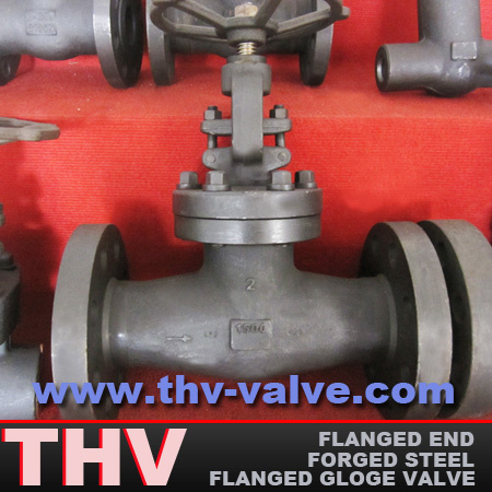 Forged Steel Lf2 Integral Flanged Globe Valve