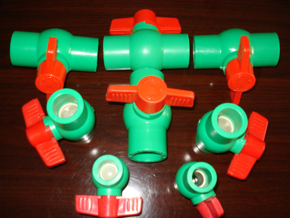 PPR Ball Valve with Plastic Ball