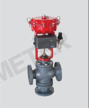 Converging Three-Way Valve