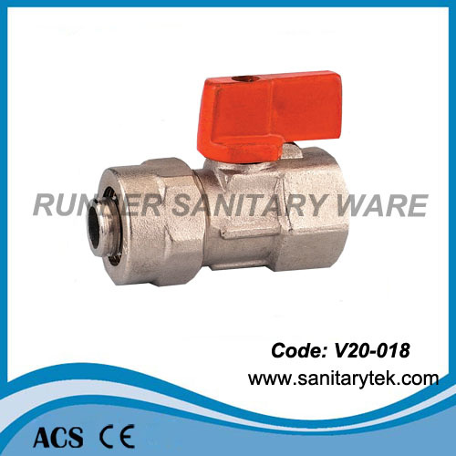 Mini Ball Valve for Pex Pipe (V20-018)