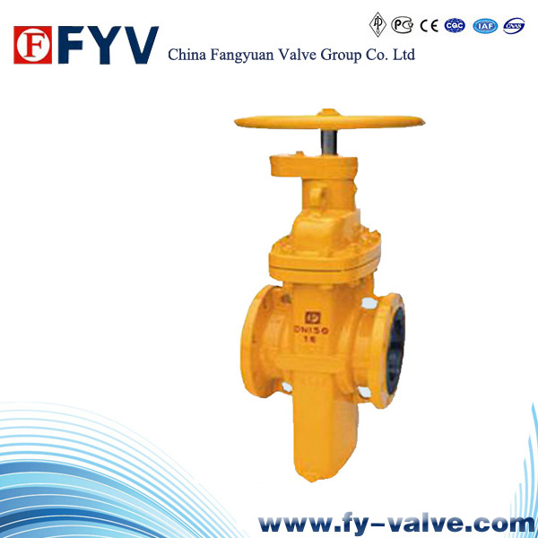 API6d/598 Pipeline Cast Steel Fuel Gas Gate Valve